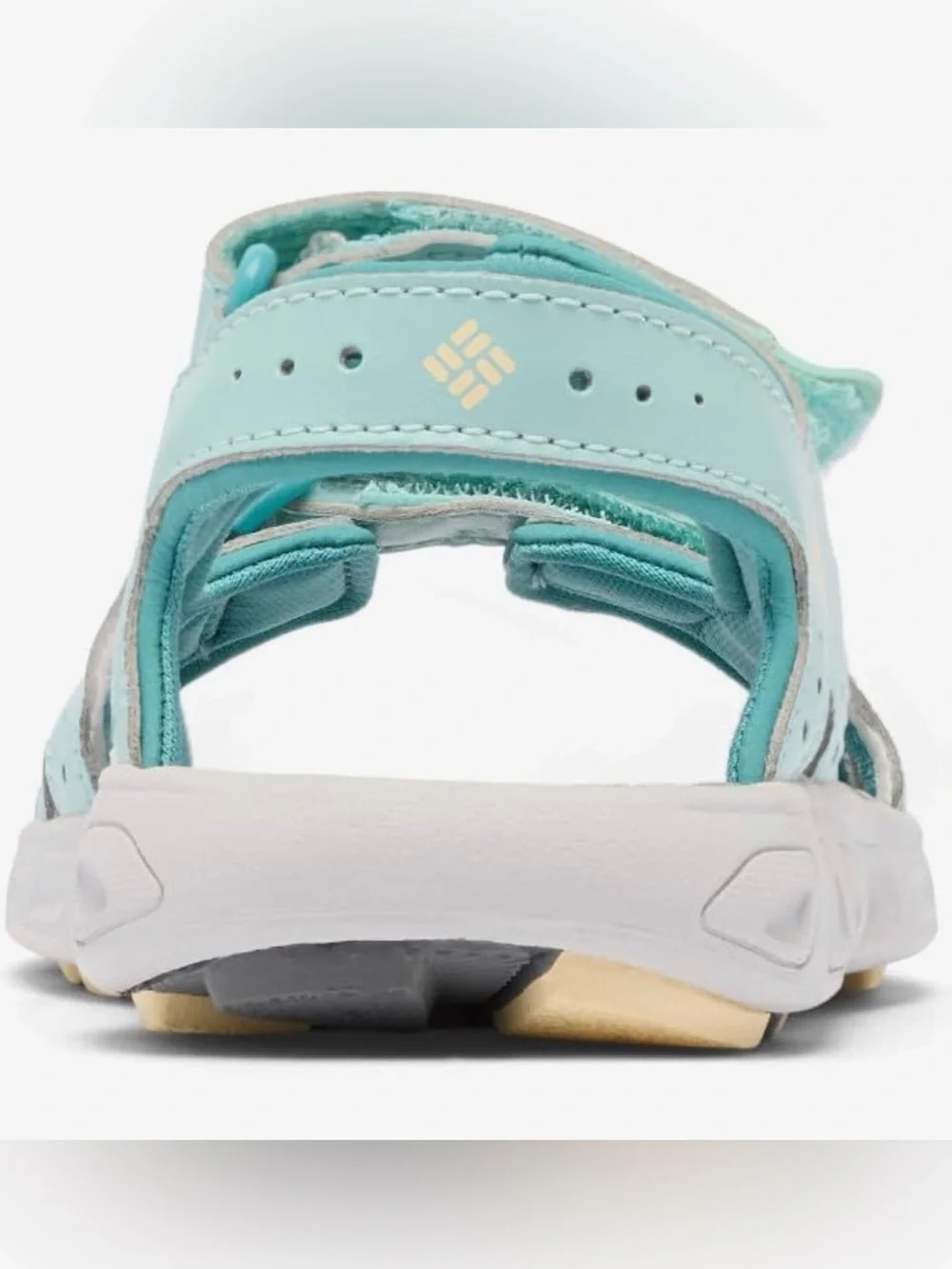 Columbia Techsun Girls Kids Aqua Teal Velcro Sport Sandals NWT Size 8
